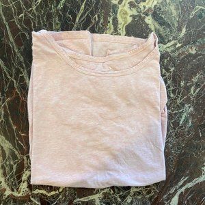 Justice Blush Pink Tied-Knot Shirt